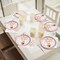 96 Pcs Girl Bear Baby Shower Tableware Set - 24 Guests (Pink)